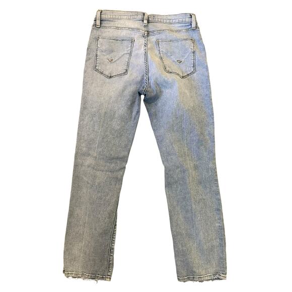 EUC Hudson Nico Straight Distressed Jeans Size 29 StreetStyleDenim ModelOffDuty - Picture 2 of 11